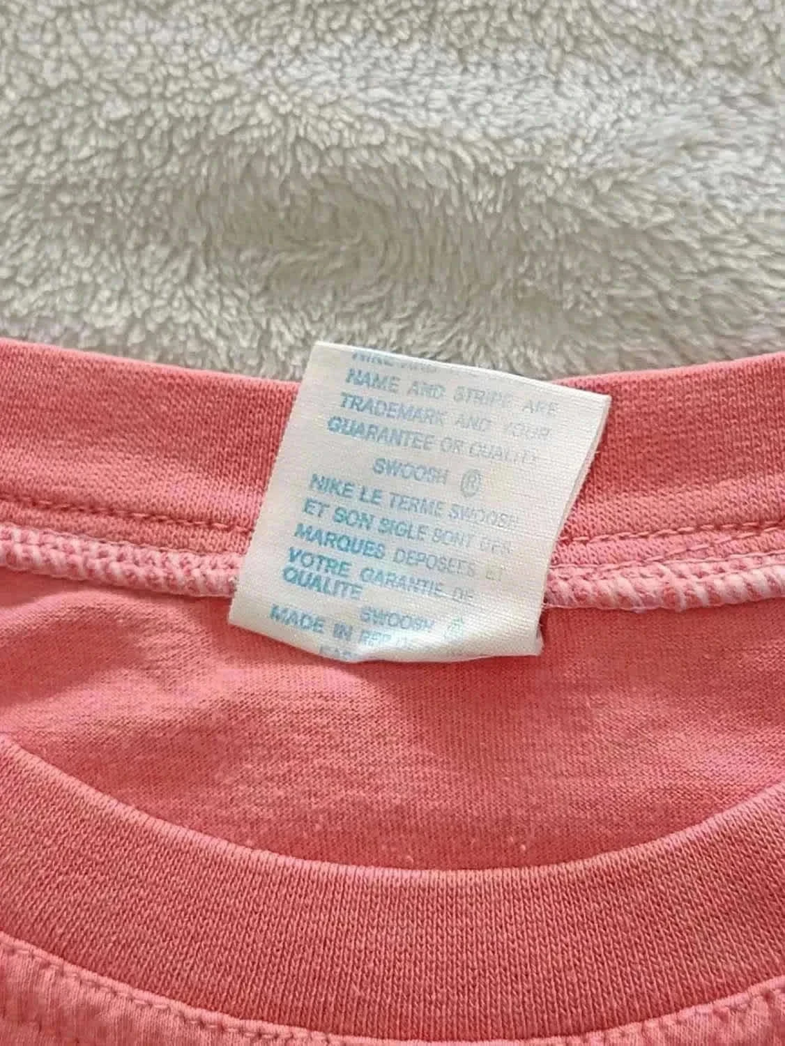 T-shirt Nike vintage rosa salmão M – photo 7